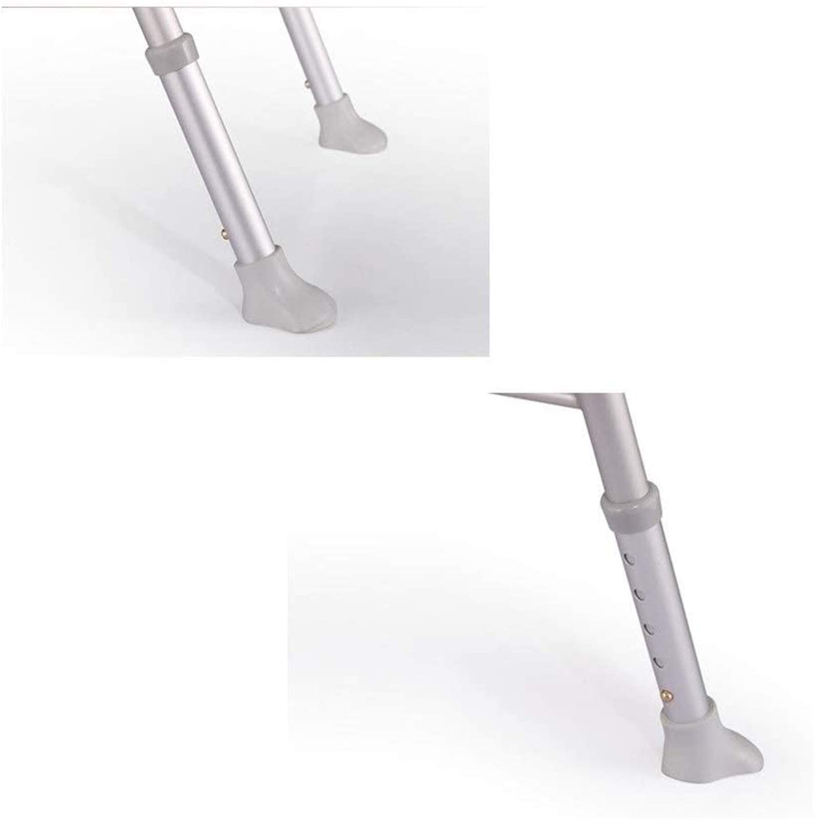 Sedile da Doccia Sgabello da Doccia Sedia da Doccia in Alluminio Sgabello da Doccia Antiscivolo Sgabello da Bagno Pieghevole per Anziani