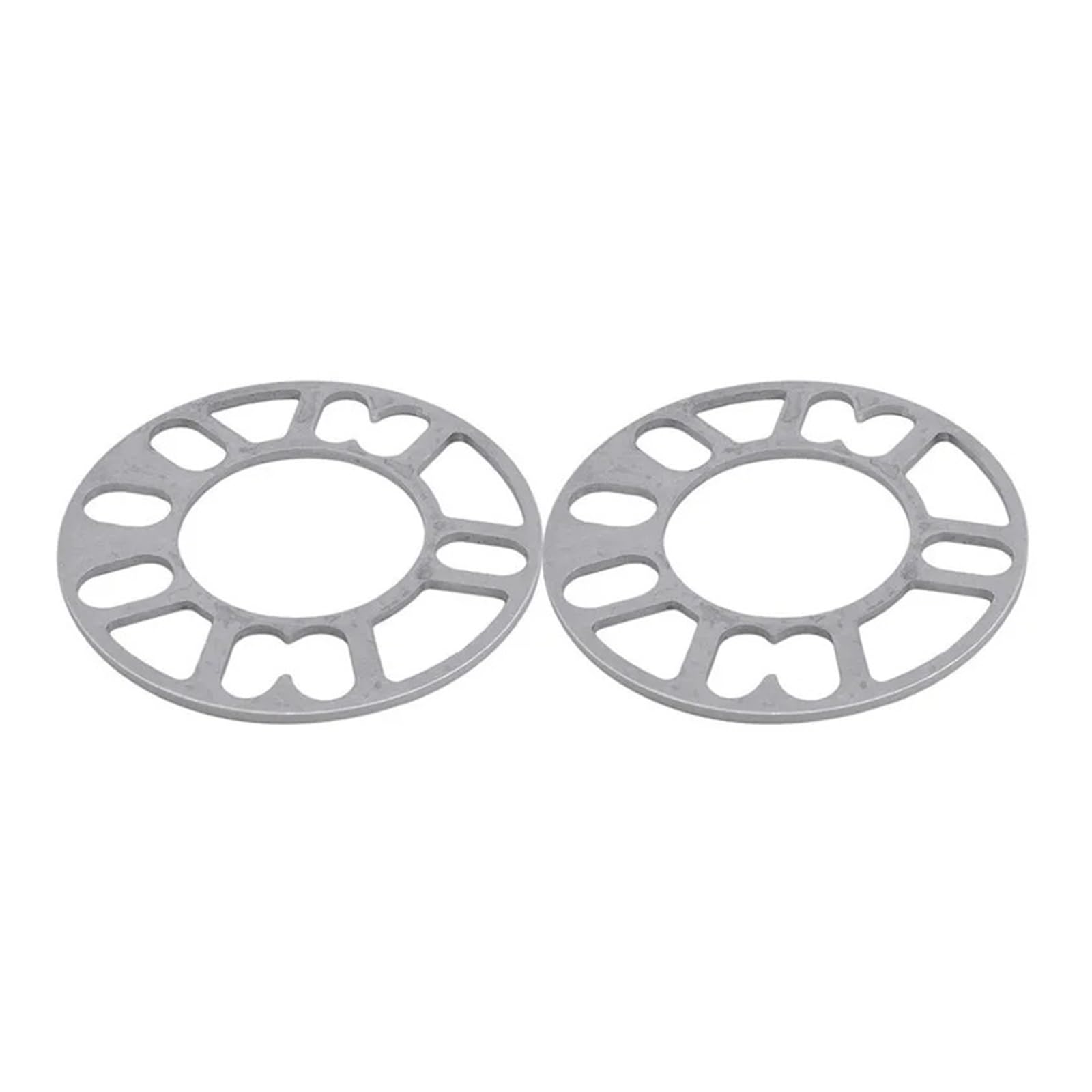 Spurverbreiterung 2 Stück Universelle Distanzscheiben Für Autoreifen 3mm 5mm 6mm 8mm 10mm Für 4x100 4x114,3 5x100 5x108 5x114,3 5x120(2pcs 6mm)