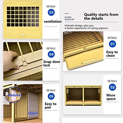 Pigeon Cage Breeding Cage For Pigeon Pairing Cage Bird Cage Pigeon Nest Box Carrier Combination Package Nest Nest Rest And Pairing #TOP3