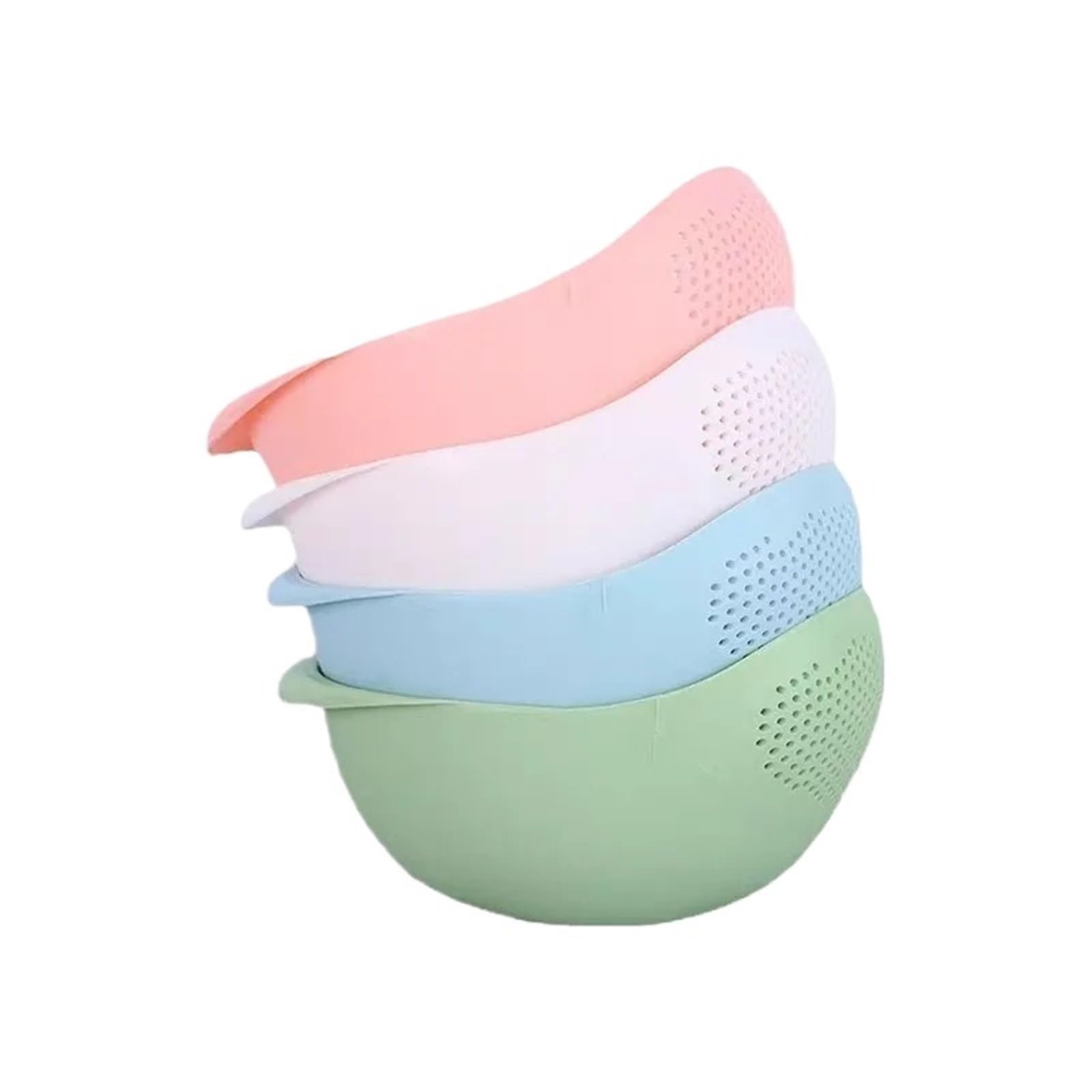 Colador Para Arroz 5PC- Cesta de drenaje tazón arroz con colador silicona