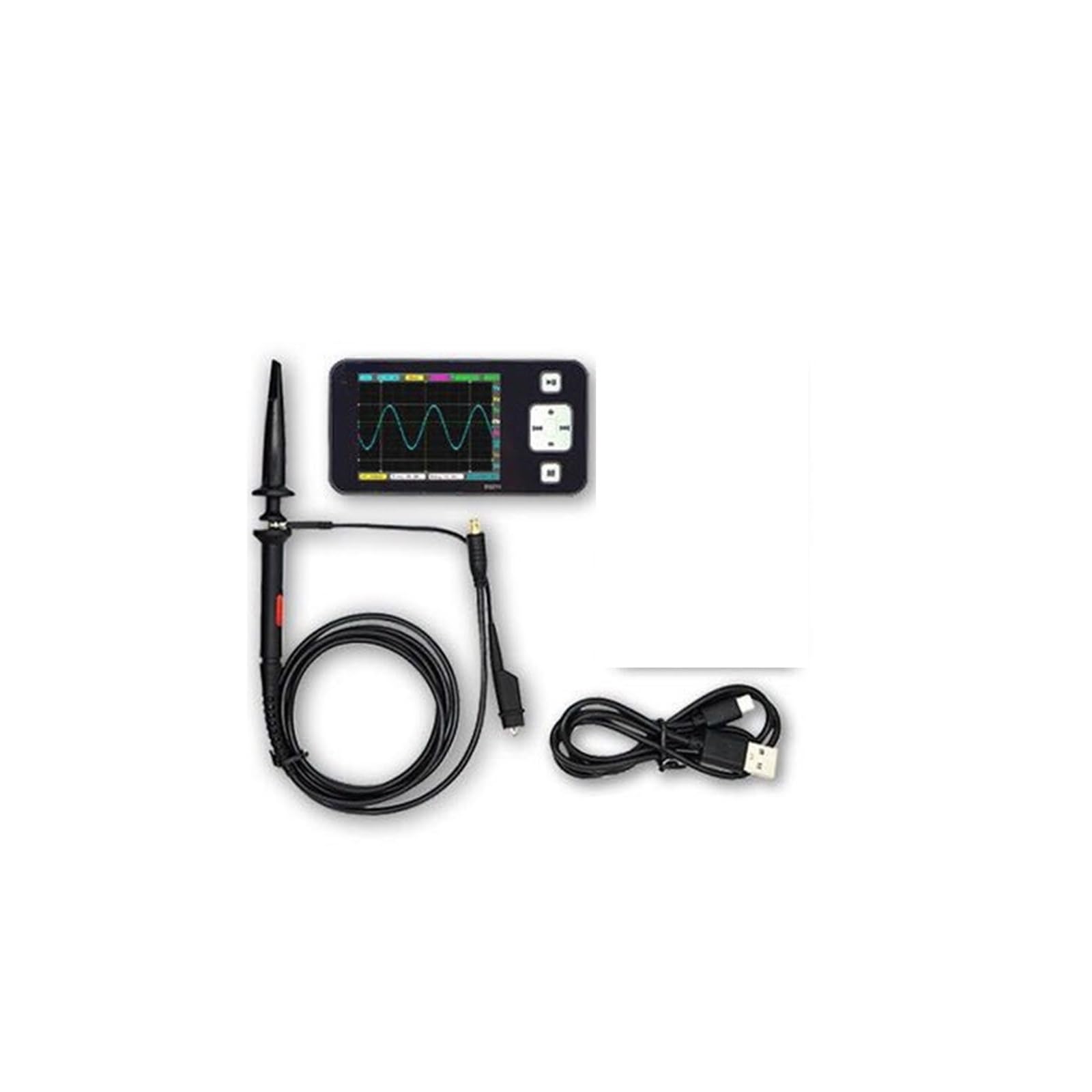 Oscilloscopio, Apparecchiature elettroniche di ispezione e manutenzione con display a LED MINI DS211 oscilloscopio digitale professionale(Package 1)