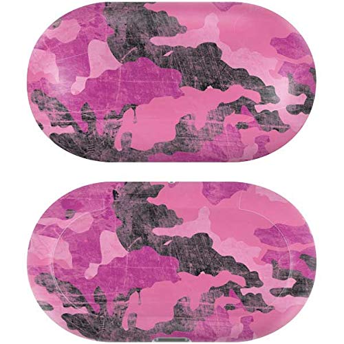 Skinit Decal Audio Skin Compatible with Galaxy Buds+ - Officially Licensed Skinit Originally Designed Pink Camouflage Design