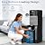 OSTBA Bottom Loading Water Cooler Dispenser for 3 & 5 Gallon Bottles, Hot, Cold & Room Water, LED Display, Child Safety Lock, Stainless Steel Tank Water Dispenserfor Home & Office