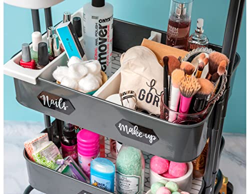 Image of We R Memory Keepers Cart A la Carte-Storage Cart-Burnt Ash