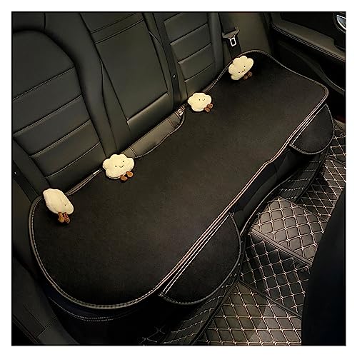 Coussin de siège auto respirant en peluche chaude universelle pour hiver