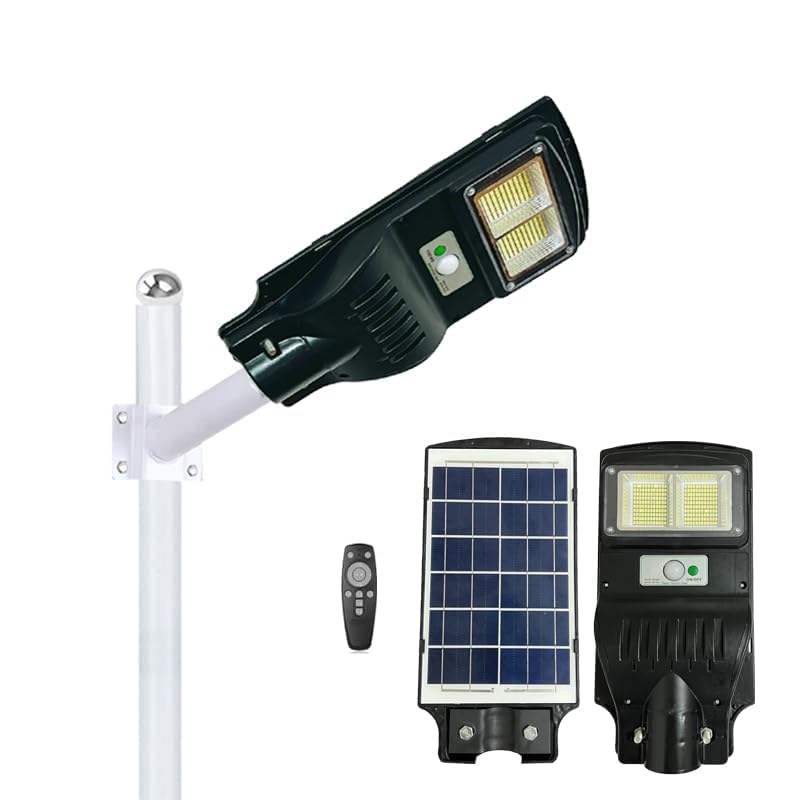 GlowBase Solar LED Street Light All in One 30 Watt LED Chip Automatic Motion Sensor with Remote IP65 Waterproof IP65 Waterproof Outdoor Use Black (Pack of 1) Plastic (B0D5VKD673) Amazon Price History, Amazon Price Tracker