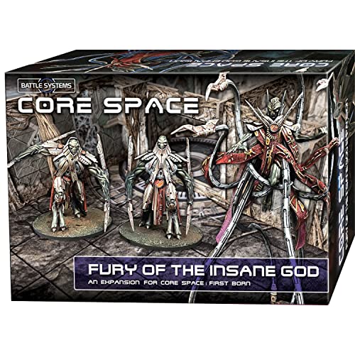 Battle Systems - Core Space First Born - Sci-Fi Miniatures Board Game - Cyberpunk 28mm Science Fiction Figures for 40K Wargame - Tabletop Modular 3D Gaming Terrain - (Fury of the Insane God)