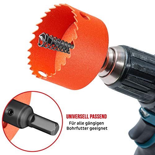 KSP-Tec - Sega a tazza - Punta per lattine da