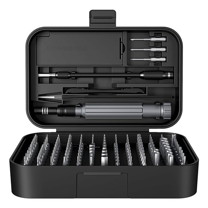 TheMohrimPrecision Screwdriver Set 150 in 1: Improved Magnetic Screwdriver Mini Repair Tool for Electronic Devices