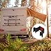 Colingmill 2 Pack Camper Awning Latch RV Awning Lock Kit Camper Awning Part Compatible with Sunchaser 8300 Awnings