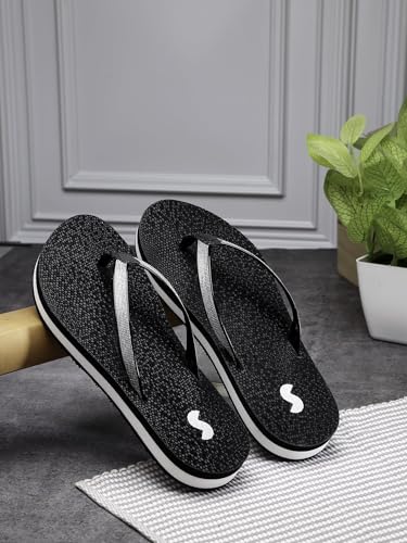 SOLETHREADS womens Glitz_999 Flip Flop