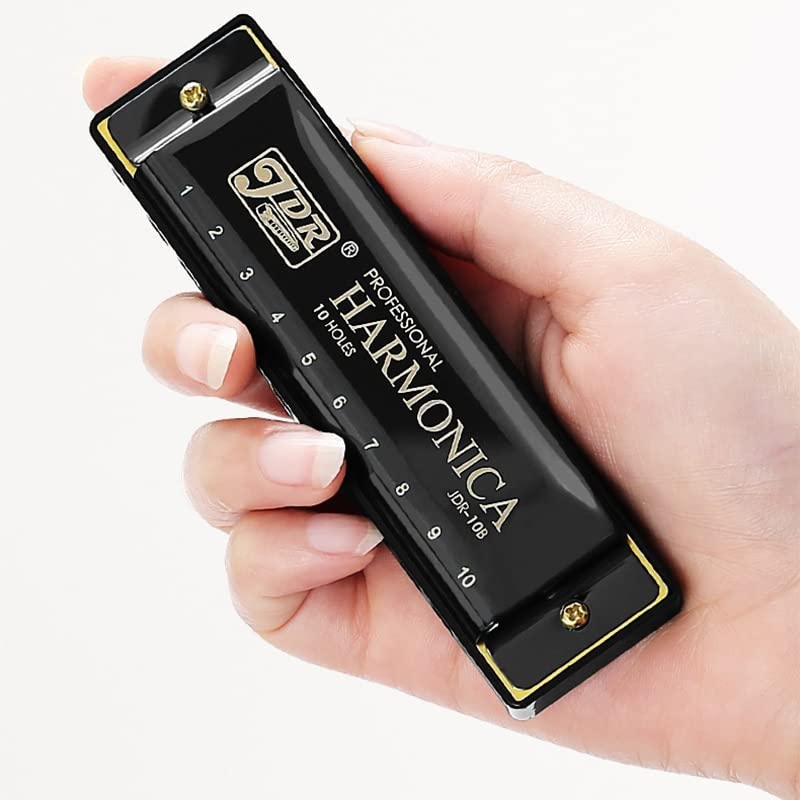 Harmonica Clé 10 orifices orgue harpe instrument professionnel C Tone Blues gaita harmonica avec cas Puzzle enfants - Les Beatles, Paul McCartney, John Lennon, RIngo Starr, George Harrison Harmonica Clé 10 orifices orgue harpe instrument professionnel C Tone Blues gaita harmonica avec cas Puzzle enfants – Image 3