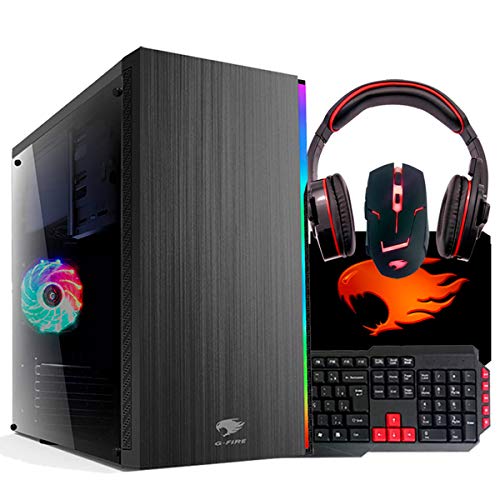 PC G-FIRE AMD A8 9600 8GB 1TB Radeon R7 2GB integrada Computador Gamer GKN HTG-250