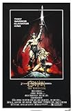 Conan The Barbarian (1982) Movie Poster 24'x36' Certified Print with Holographic Numbering for Authenticity