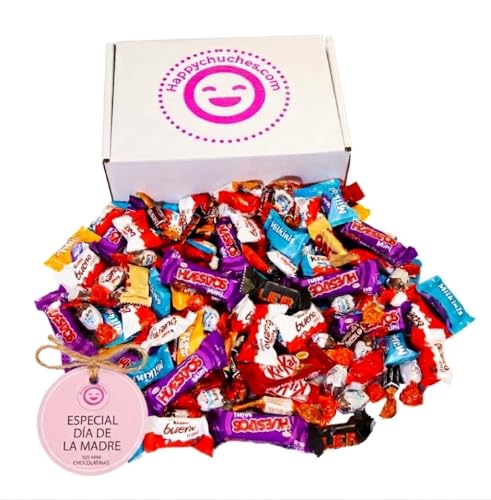 105 mini chocolates variados chocolatinas mini de primeras marcas populares envueltos individualmente ideal para cumpleaños oficina y eventos halloween regalo navidad