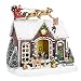 Best Choice Products Pre-Lit Musical Tabletop Christmas Village Decoration for Fireplace Mantle, Centerpiece w/ 9 Songs