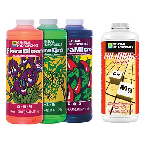 General Hydroponics FloraSeries and CALiMAGic Bundle for Hydropon...