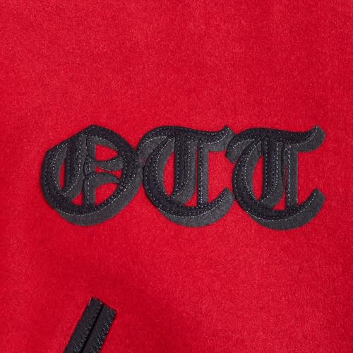 Image of Pro Standard Mens NHL Old English Varsity Jacket
