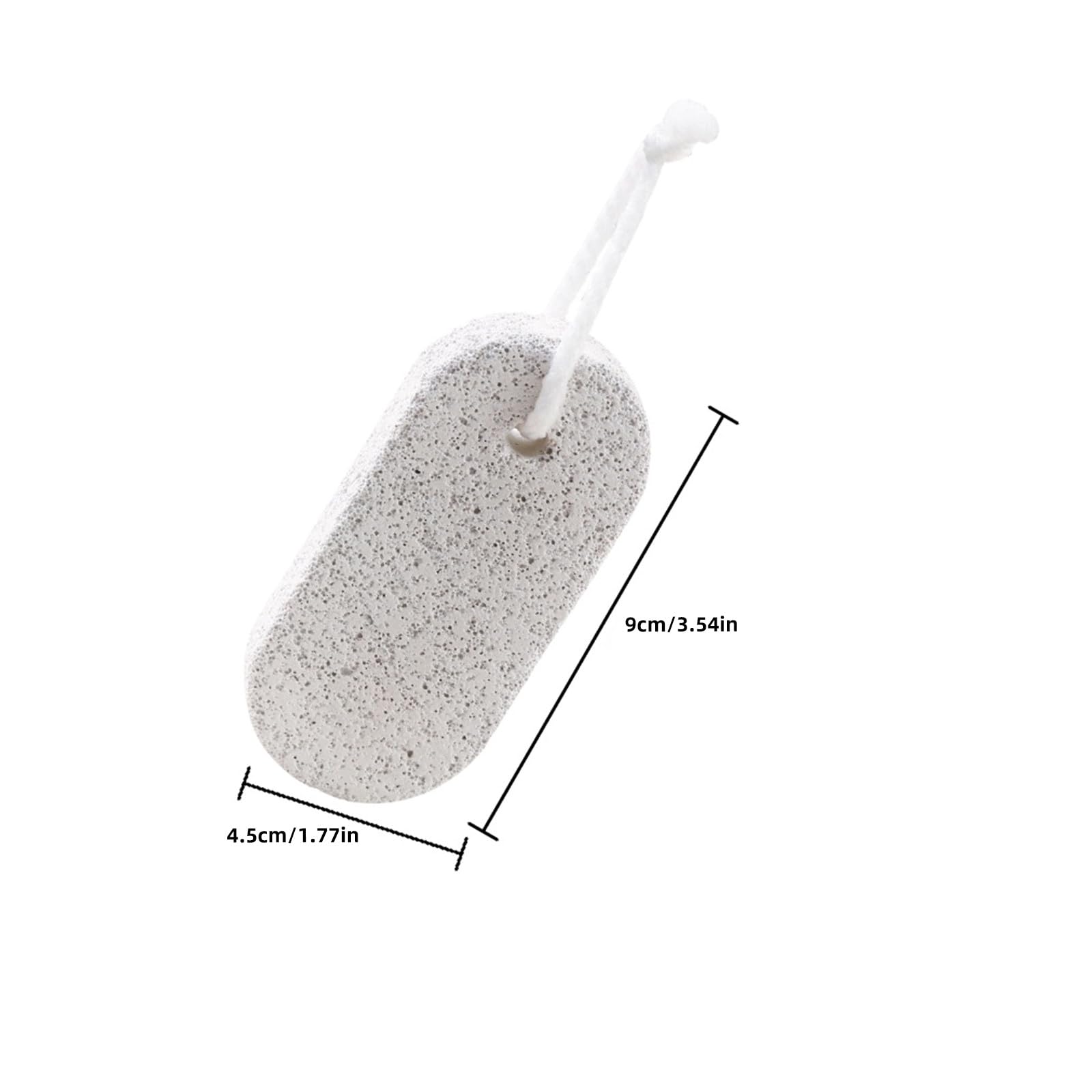 VOSAREA Pierres à Frotter les Pieds Élimination des Callosités en Pierre Volcanique Naturelle et Soin du Pied à Domicile 20pcs pour Pédicure