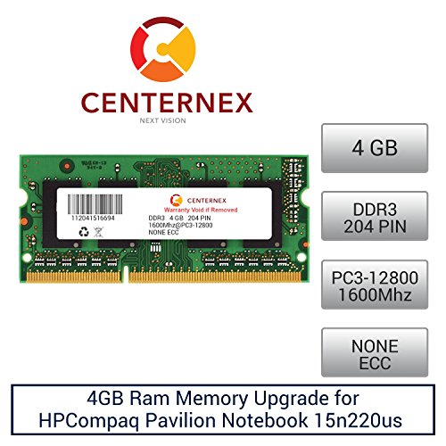 4 GB RAMfor HPCompaq Pavilion Notebook 15 N220us (ddr312800 ) m[gPCAbvO[hby US Seller