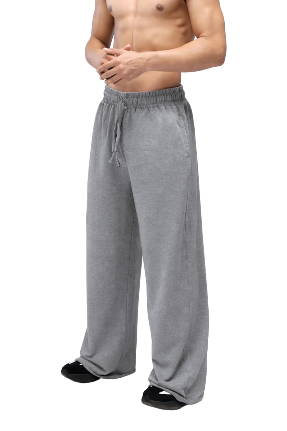 Pro Flex Men’s Baggy Fit Joggers | Black 100% Cotton Loose Fit Lower for Men | 270 GSM Gym Joggers, Casual Track Pants, St... - Review, Price and Buying Guide