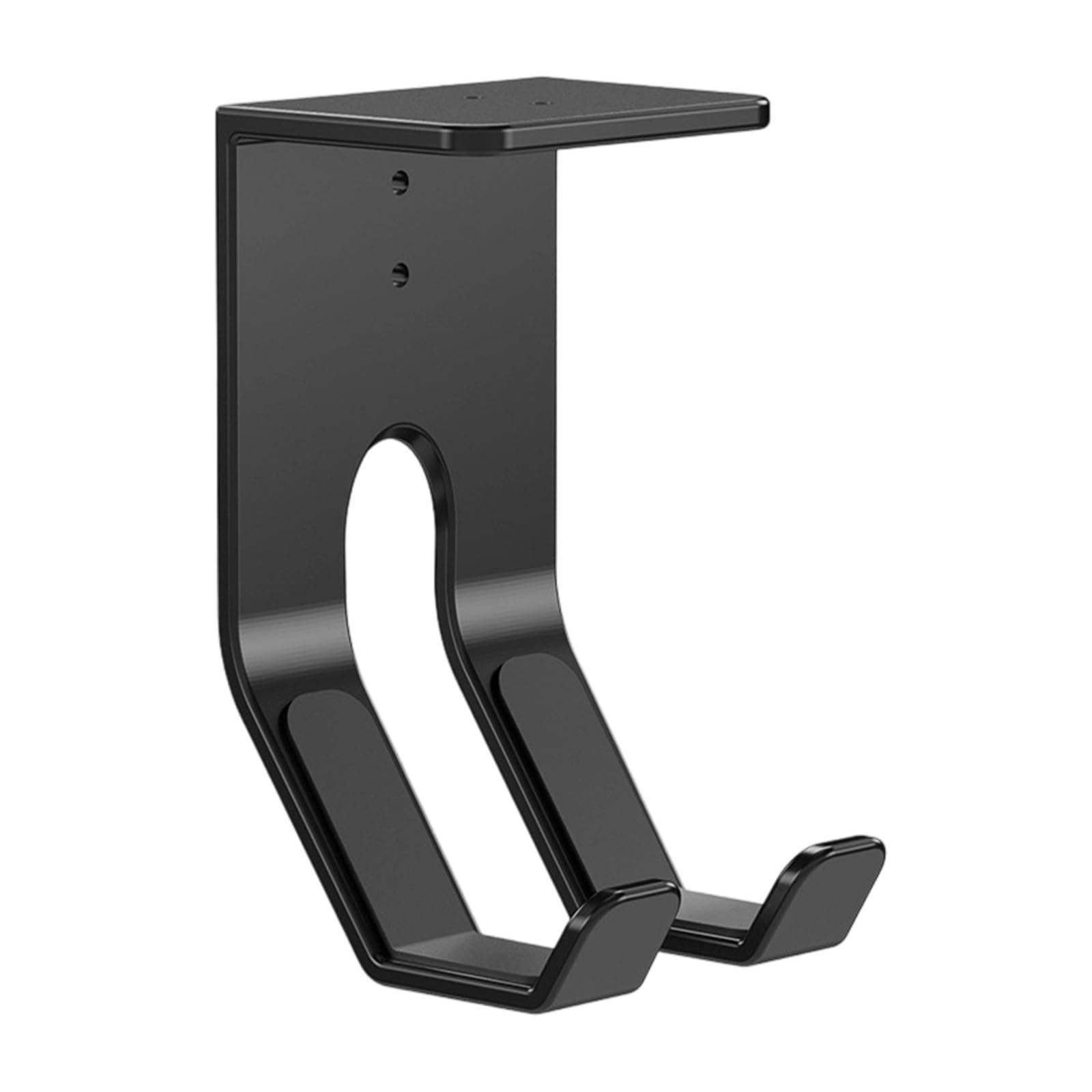 Kalttoy 2pcs Adhesive Holder Gamepad Mount Holder Hanger Hanging Bracket Under Desk Storage Rack for Controller Gaming Accessory Adhesive Desk Mount