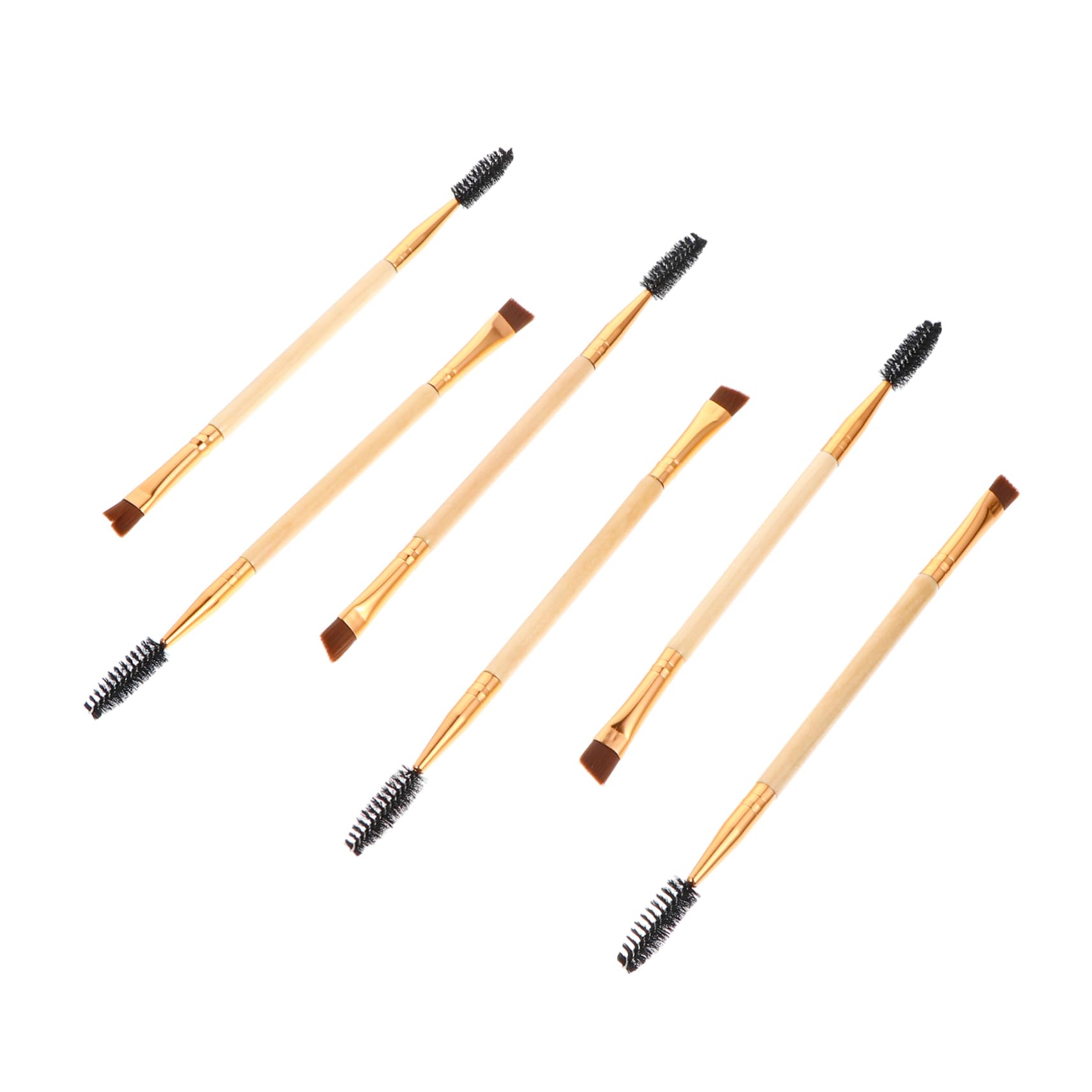 BESTYASH Non-shedding Eyebrow Lash Brush 6pcs Set for Women Makeup Tools
