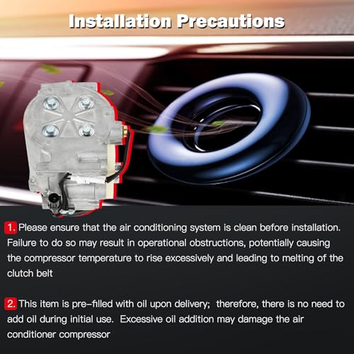 Image of cciyu Air Conditioning Compressor for Mitsubishi Eclipse Endeavor Galant