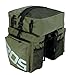 Roswheel 14892 3 in 1 Multifunction Bike Bicycle Rear Rack Panniers Back Seat Cargo Trunk - Army Green