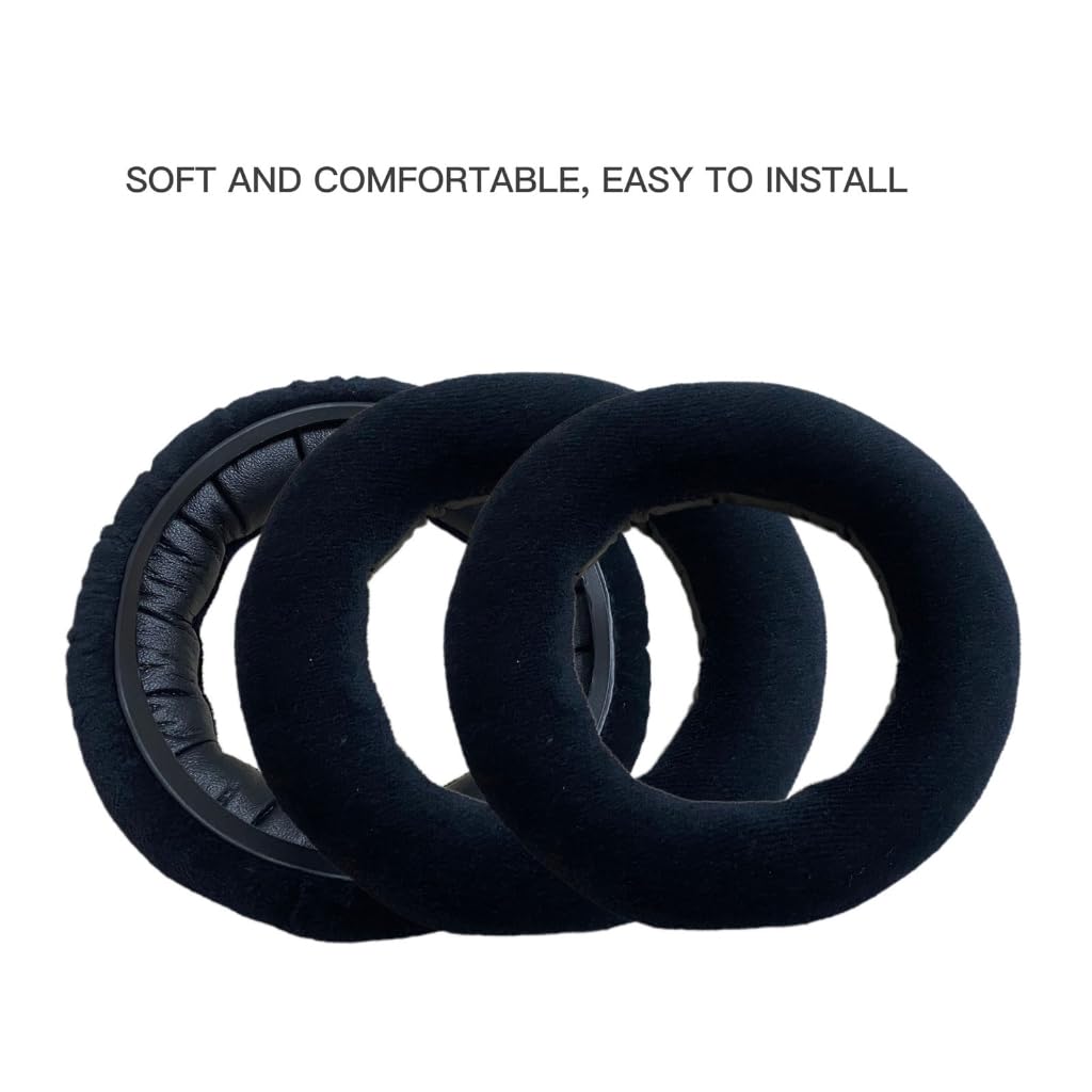 Orejeras para auriculares de 30 juegos, almohadillas de esponja suave, almohadillas de esponja