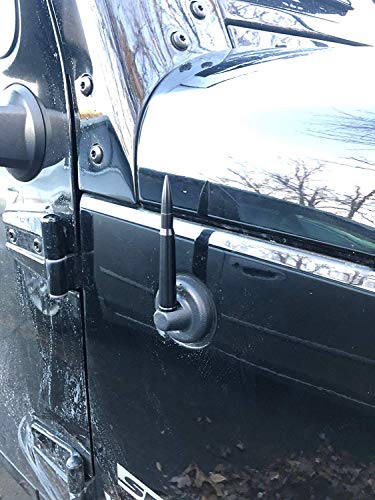 Bullet Style 0.5 Cal Antenna Mast for Jeep JK Wrangler 2007-2021