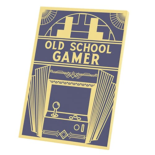 Affiche Poster Jeu Vidéo Style Vintage Toile Imprimée Gamer Déco