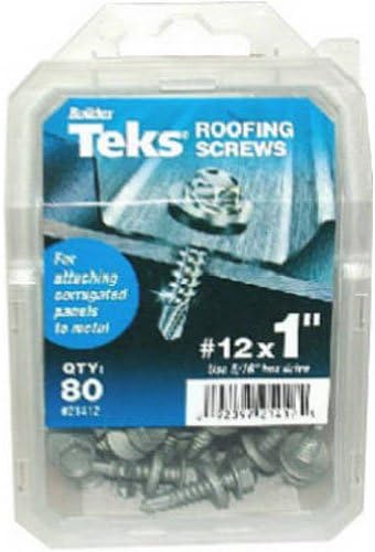 ITW Brands 21412 Series 80PK #12x1 Roof Screw