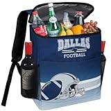 Dallas Backpack Cooler for Men - 30 Cans Beer Cooler Bag - Soft Backpack Cooler Insulated Waterproof Leak Proof