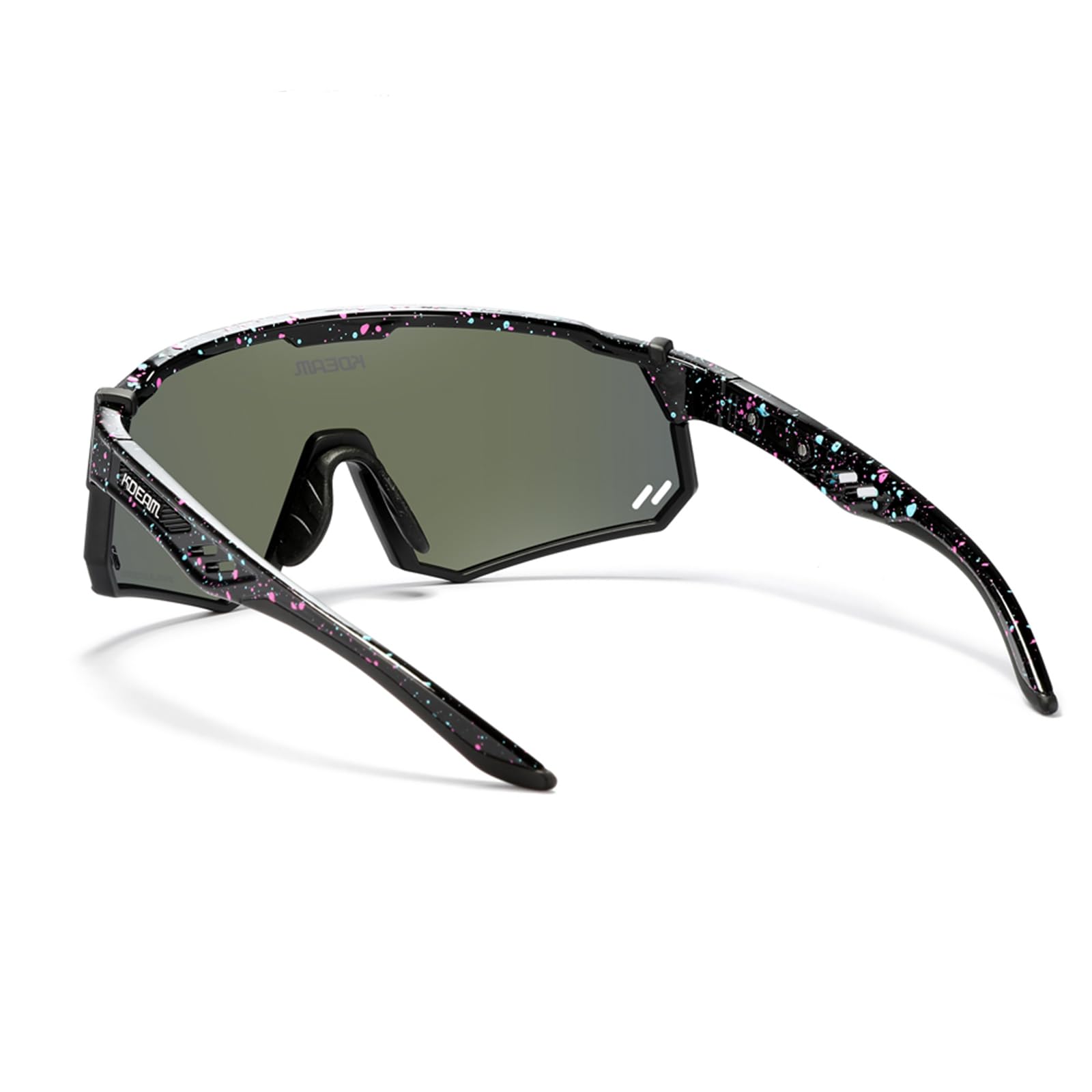 Occhiali da sole sportivi polarizzati da uomo e donna UV400 occhiali da ciclismo antivento per la guida, corsa, golf