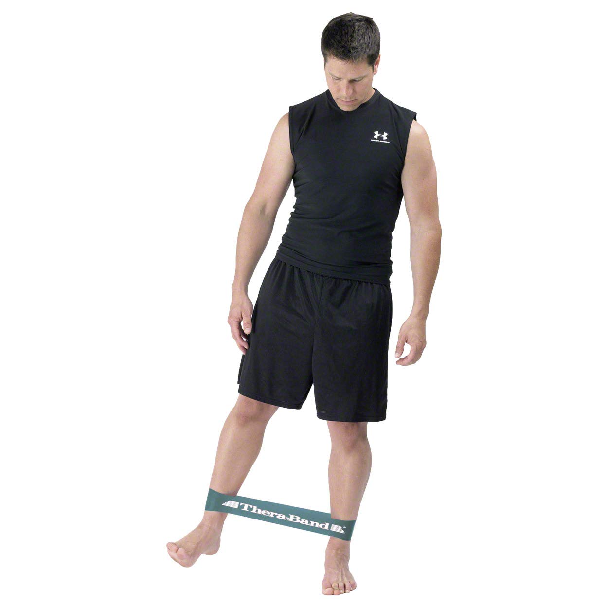 Sport-Tec Thera-Band Loop 4er Set, ø 29 cm, 7,6x45,5 cm, je 1x gelb, rot, grün, blau