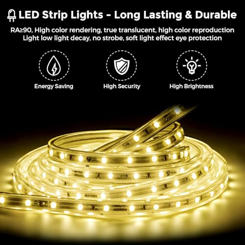 Koonmi 36x48 LED Bathroom Mirror, Backlit + Front Lit, LED Bathroom Mirror with Lights for Wall, 3 Colors, Anti-Fog, Dimmable Brightness, Memory Function, Tempered Glass - Image 4