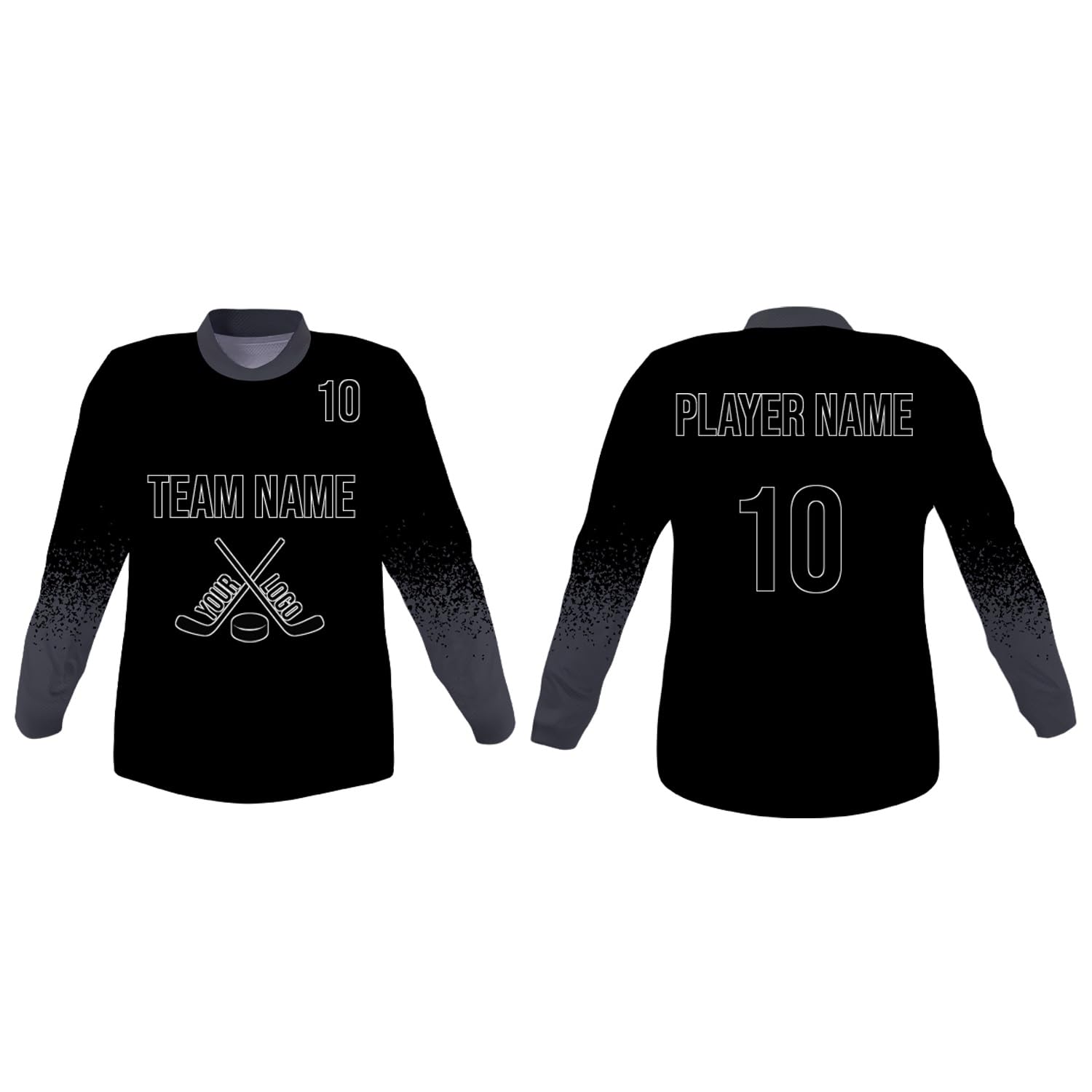 SGS Sports Gear Custom Hockey Jersey, Personalized Reversible or Standard Design with Name &amp; Number, Hockey Jersey