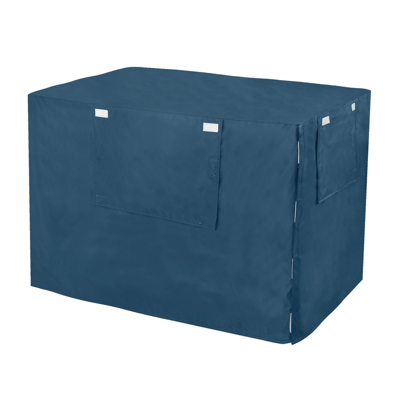Prussian Blue Dog Crate Covers Breathable Dog Cage Cover with Openings, Reduces Barking Small