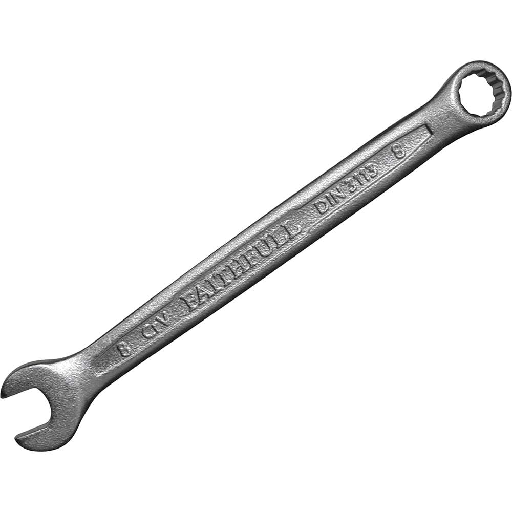Faithfull FAISPAC9 Combination Spanner CV Satin Finish 9mm