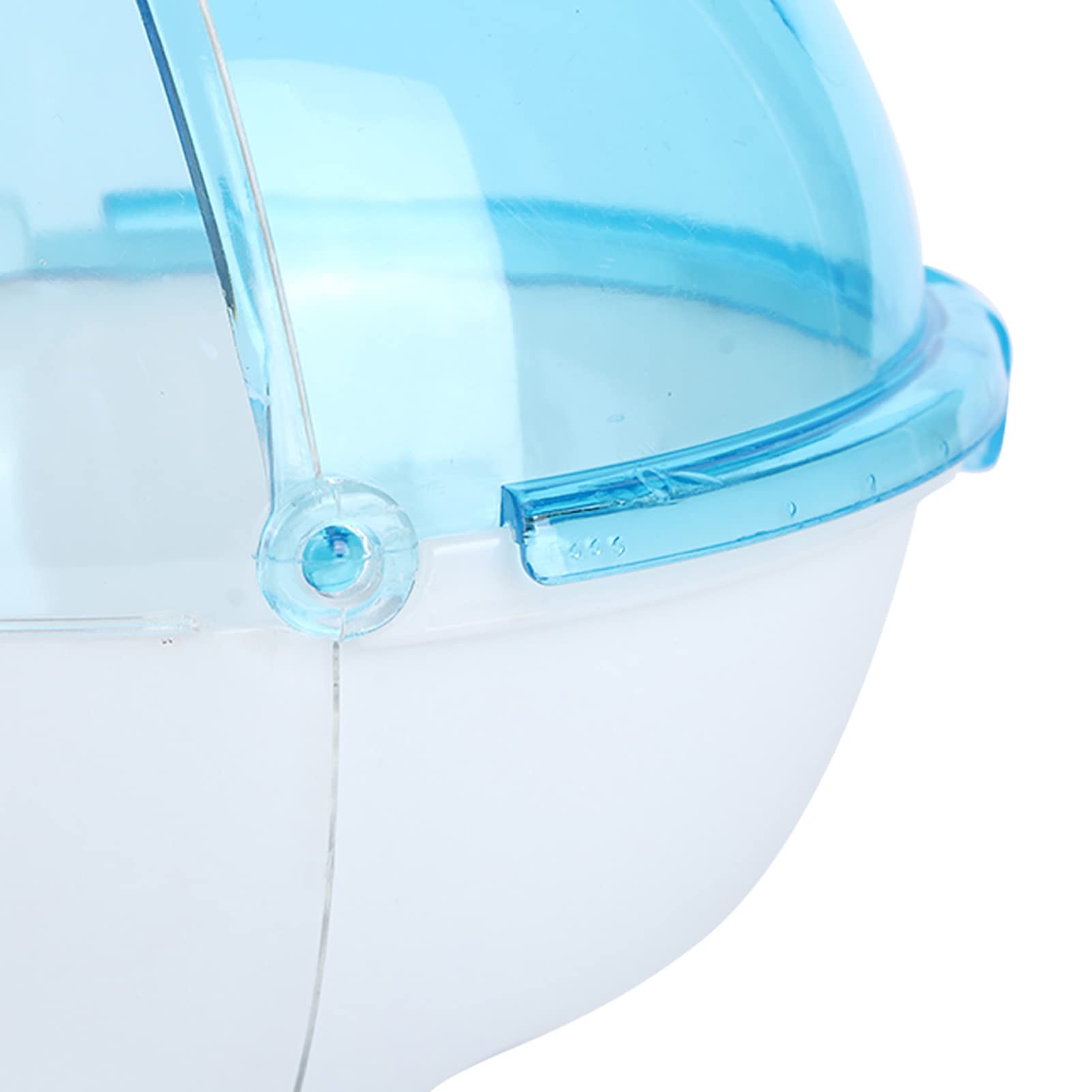 KIMISS Cage Métallique pour Hamster avec Bac à Sable de Bain – Bac à Litière pour Salle de Bain pour Petits Animaux | Idéal pour Les Hamsters, Les Souris et Autres Petits Rongeurs (Blue)