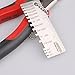 Weldflame Nickel-Iron Plated Rust Proof MIG Welding Pliers W Metal sheet thickness gage comboGauge 229895 Welding Gage