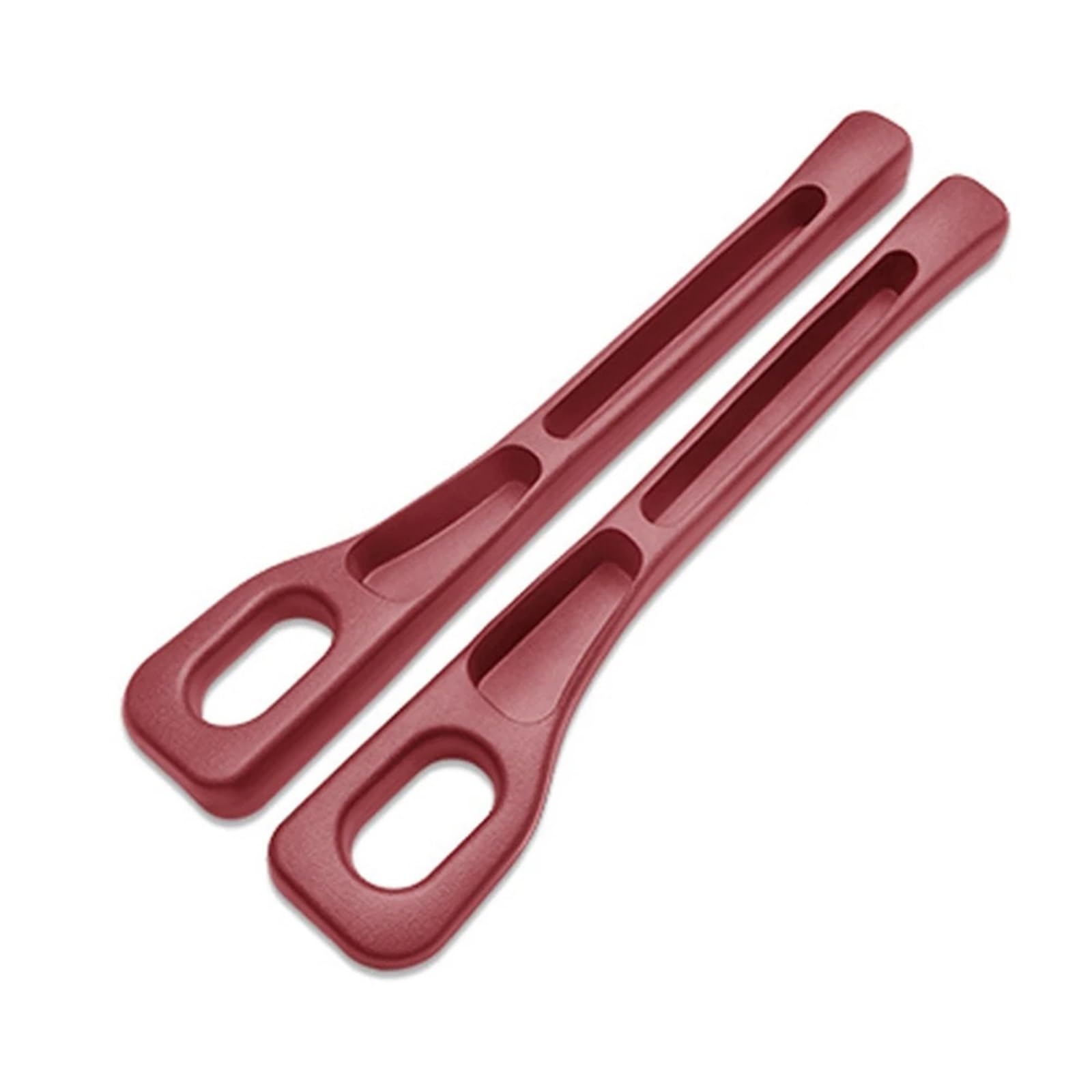 DASJKDI 1 Pair Universal Car Seat Gap Plug Strip Side Seam Filler Leak Proof Storage Organizer Interior Decoration for car(2PCS Red)