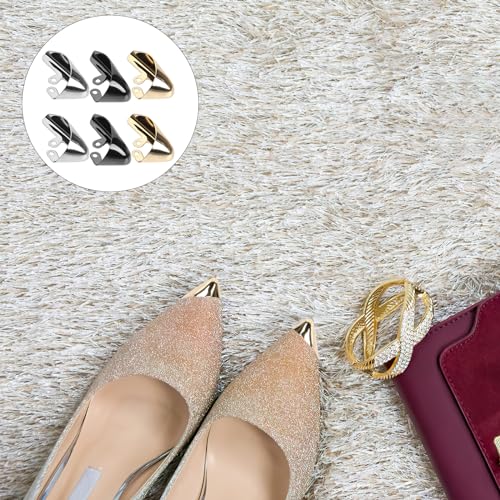 Healeved ND9826KGH0737H62WEE 12 Pcs Metal Crease Gaurds Shoe Protector Accessory Pointed Shoe Force Tip Accessories thumb #4