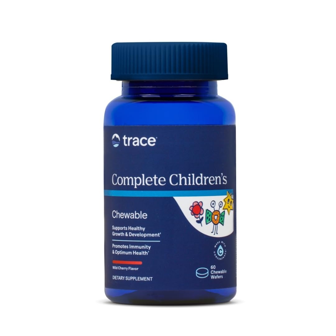 Trace Minerals Research Complete Childrens Chewable, 60 Tablets