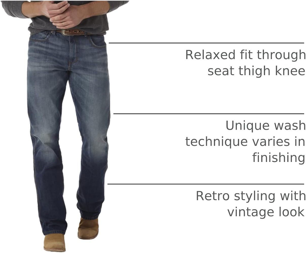 Wrangler Retro Relaxed Fit Boot Cut Jean, Jackson Hole, 29W