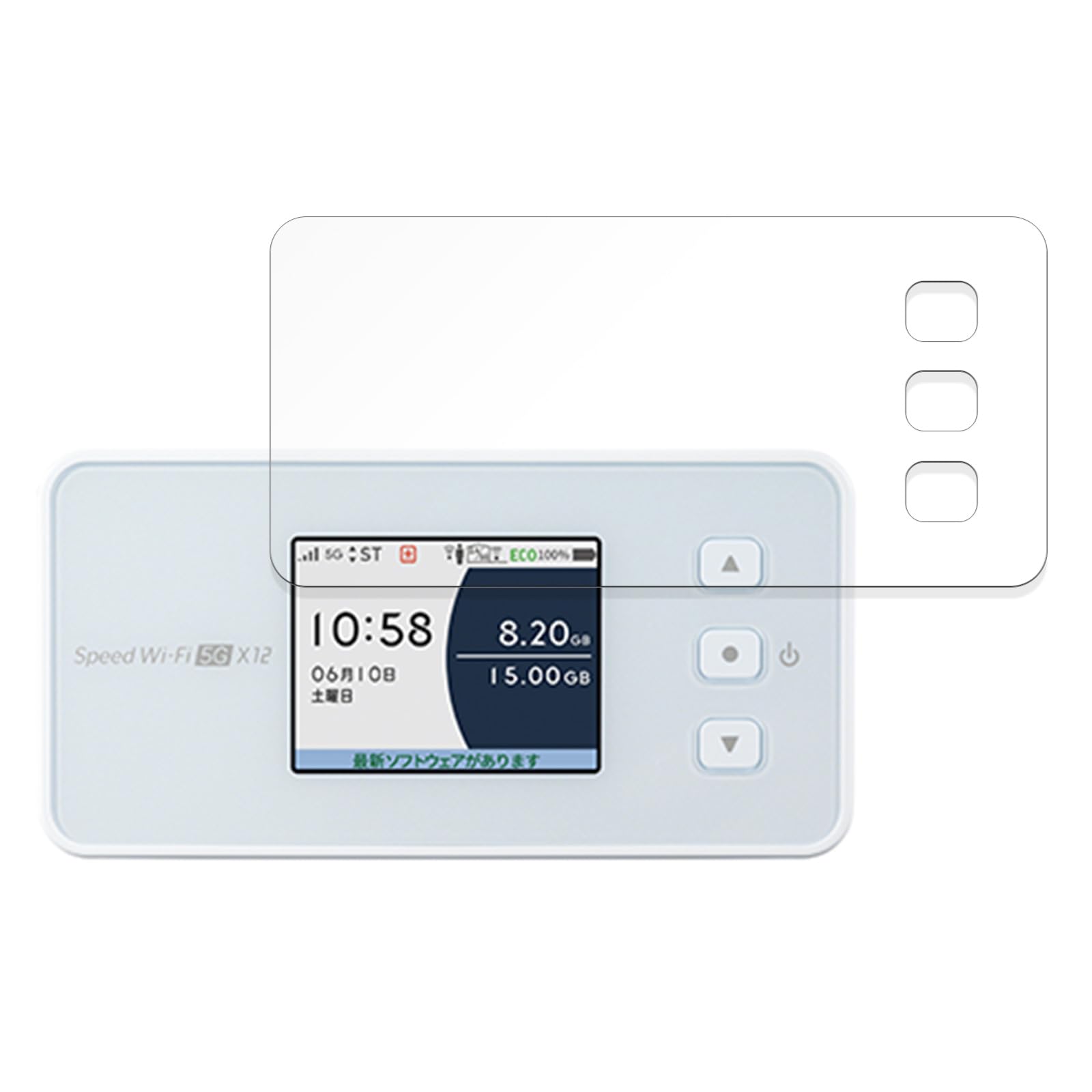 Amazon.co.jp: MotoMoto フィルム NEC Speed Wi-Fi 5G X12 用の 保護
