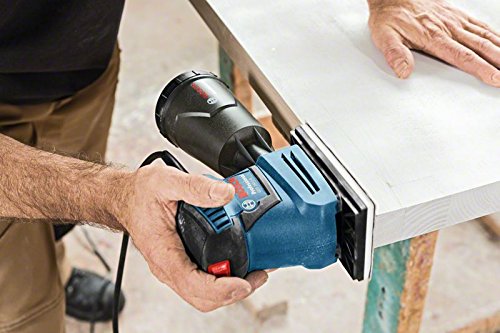 Bosch Professional Schleifblatt Expert for Wood and Paint Holz und Farbe für Schwingschleifer (10 Stück, Körnung 240, C430), 2608605309 – Ansicht 2