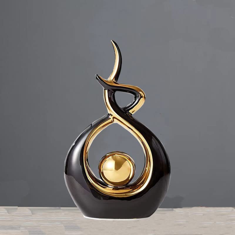 Sculpture-en-ceramique-Pleine-despoir-Nordic-Simple-Edition-Decoration-de-Maison-de-Salon-dinterieur