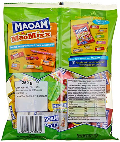 Maoam Bonbons Fruidingue à Mâcher, 250g